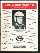 American Racing Drivers Club Yearbook 1972-Driving Champion Jonny Coy photo c... - $52.62