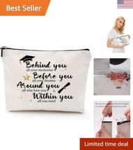 Inspirational Graduation Makeup Bag - Personalized Encouragement Gift fo... - $8.31
