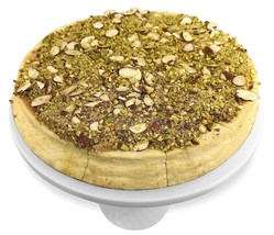 Andy Anand Gourmet Sugar Free Pistachios Almond Cheesecake 9&#39;&#39; 2 lbs - £46.94 GBP