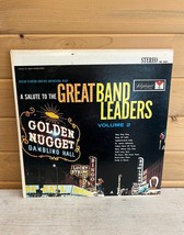 Oscar Clinton Salute to Great Band Leaders Vinyl Diplomat Record LP 33 RPM 12&quot; - $9.99