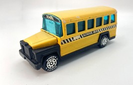 Vintage 1980 Buddy L Diecast Metal Yellow School Bus - 6 1/2&quot; - $8.75