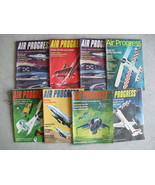 Lot of 8 Vintage 1965 to 1970 Air Progress Magazines - £22.48 GBP