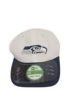 New Era Child/Yputh Seattle Seahawks Training 39THIRTY Cap-White/Black,OneSize - £11.83 GBP