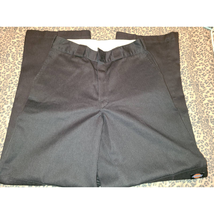 Dickies Chino Pants Men&#39;s Size 30X32 Flat Front Slash Pockets Regular Fi... - $15.79