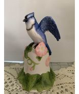 Avon Blue Jay with Morning Glory Bell 6” - £9.40 GBP