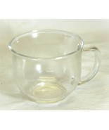 Oversized Cup Mug Clear Glass Coffee Tea Beverage Soup 14 oz. - £11.76 GBP