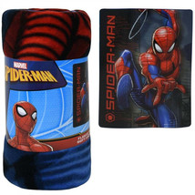 Spider-Man High Tech Webs 45&quot;x60&quot; Fleece Throw Blanket Multi-Color - £25.15 GBP