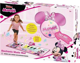 Disney Junior&#39;s Minnie Music Mat - Pre-Programmed Tunes to Play for Children - £19.71 GBP