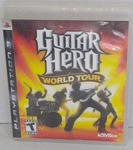 Play Station PS3 Guitar Hero World Tour Video Game In Original Case *No Manual* - £7.13 GBP