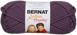 Spinrite Bernat Softee Chunky YarnDark Mauve - $20.48