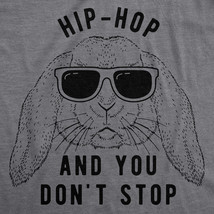 1 Pcs Grey Men Hip Hop And You Dont Stop T-Shirt Size 3XL #MNCT - £27.40 GBP