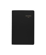 2024 AT-A-GLANCE 5&quot; x 8&quot; Daily Appointment Book Black (70-800-05-24) - £35.54 GBP