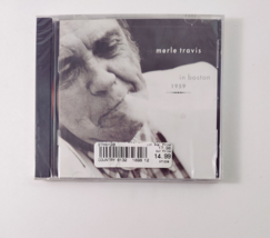 Merle Travis Merle Travis In Boston 1959 [Cd] Brand New &amp; Sealed C1 - £19.53 GBP