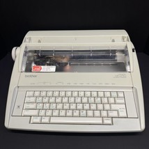 Brother Correctronic GX-6750 Electronic Typewriter W/ Cover Tested &amp; Wor... - £58.42 GBP