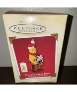 PIGLET&#39;S FIRST RIDE Hallmark Keepsake Ornament Classic Winnie the Pooh 2... - £10.30 GBP