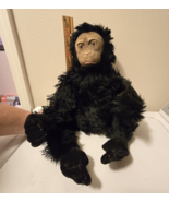VTG 50s Anthropomorphic Black Gorilla Plush Flocked Velvet Face Realisti... - $4,365.28 MXN