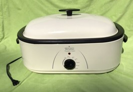 Used Rival 16 Quart Roaster Oven Barely used 100% Working &amp; Hot!  w/Instructions - £37.18 GBP