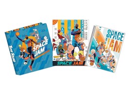 2022 SEALED WB Space Jam Stationary Bundle w/3-Ring 1&quot; Binder, Folder+ Notebook - £11.82 GBP