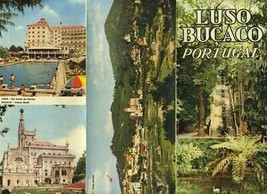 Luso Bucaco Portugal 1944 Brochure Photos Map - £19.76 GBP