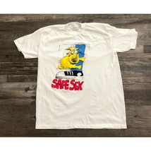 Vintage Mother Goose &amp; Grimm SAFE SEX Shirt Cartoon Comic Tee XL - £26.06 GBP