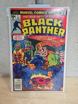 Vintage Black Panther #1 Jack Kirby Story 1st Solo Title, Marvel 1977 Un... - $39.85