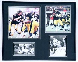 Terry Bradshaw Framed 16x20 Photo Collage Pittsburgh Steelers - $79.19