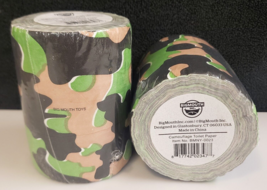 Bigmouth Camouflage Camo Toilet Paper (2 Rolls!) Bathroom Gag Joke Hunter&#39;s Gift - £8.43 GBP