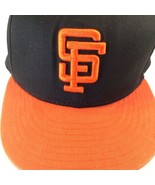 San Francisco Giants Ball Cap SnapBack 5 Panel New Era Hat Cooperstown C... - £12.31 GBP
