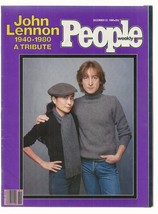 People Weekly Magazine December 22, 1980 John Lennon &amp; Oko Cover Ex++ - £5.54 GBP