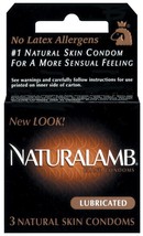 Trojan Naturalamb Condoms 3pk - €15,56 EUR
