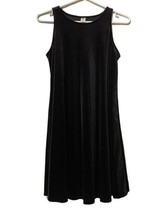 Old Navy Velvet Mini Dress-Black-Size XS-NWT - £11.67 GBP