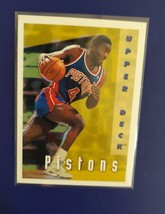 1992-93 Upper Deck Detroit Pistons Basketball Card #357 Joe Dumars - £1.35 GBP