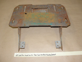 OEM 64 Cadillac Coupe DeVille REAR SEAT ARM REST MOUNTING HINGE HARDWARE... - £30.95 GBP