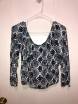 NWT H&amp;M Divided Off The Shoulder Womens SZ Large Boho Peasant Top - £7.05 GBP