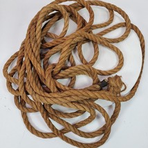 Vintage Farm Barn Rigging Rope 384 Inch Long 3/4 Inch Thick - $83.22