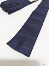 Vtg 80s NOS Stringbeans Plus Necktie Slim Blue Narrow - $8.86