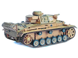 Germany Pz.Kpfw.III Ausf.N DAK Tank #124 &quot;s.Pz.Abt.501 Tunisia Tiger Insignia&quot; ( - £69.08 GBP