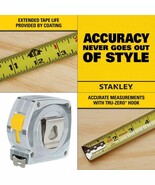 Tape Measure 25 Ft. Stanley Powerlock Professional Blade X Feet Measurin... - $16.26