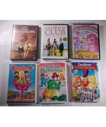 6 Children&#39;s Girl DVD Movie/Cartoon Lot: Polly Pocket, Care Bears, Horse... - £3.98 GBP