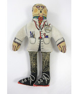 Vintage Anne Lika 1991 Kitty Hoots Vet the Victim 7&quot; Fabric Doll Catnip ... - £7.60 GBP