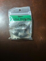 Bullet Weights Bass Casting Sinkers 1 oz 3 Pack - $11.76