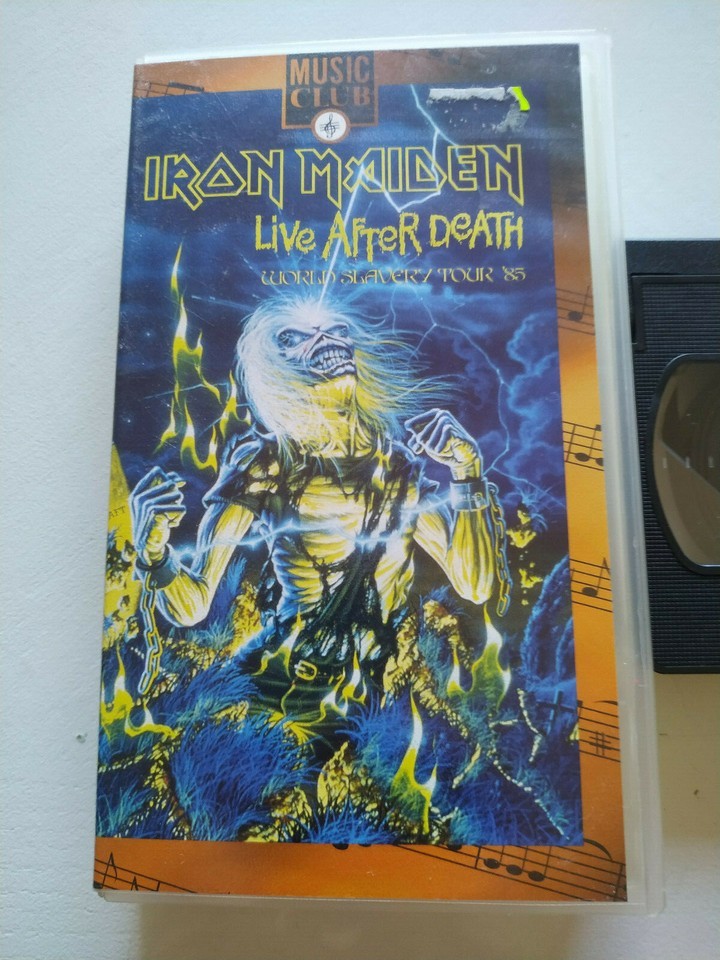 1994 IRON MAIDEN LIVE AFTER DEATH EMI 90min - VHS Tape Tape T3-
show original... Item image 3