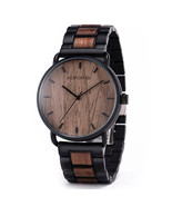Watch Wood Men Quartz Waches Wristwatch Men&#39;s Simple Ultra Thin Watches ... - $1,423.23 MXN