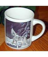 HOWLING WOLF by Cyndi Nelson 1988 Design MUG - $19.69