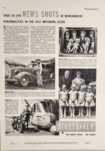 1937 Print Ad Studebaker Dictator Car &amp; Flying Automobile South Bend,Indiana - £16.76 GBP