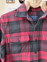 American Eagle Plaid Flannel Button Up Shirt S - $25.20