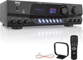 Pyle 200W Home Audio Power Amplifier - Stereo Receiver W/ Am Fm, 17 Inches - $136.99