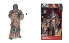 NEW SEALED 2017 Star Wars Chewbacca 17&quot; Animatronic Figure Doll Toys R U... - £62.75 GBP
