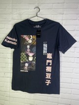 Demon Slayer Anime Nezuko Kamado Short Sleeve Tee T-Shirt Womens Juniors Size M - £13.85 GBP