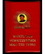 Mao Tse Tung Red Book Worte des vorsitzenden Quotations From Chairman Ge... - $342.52 MXN